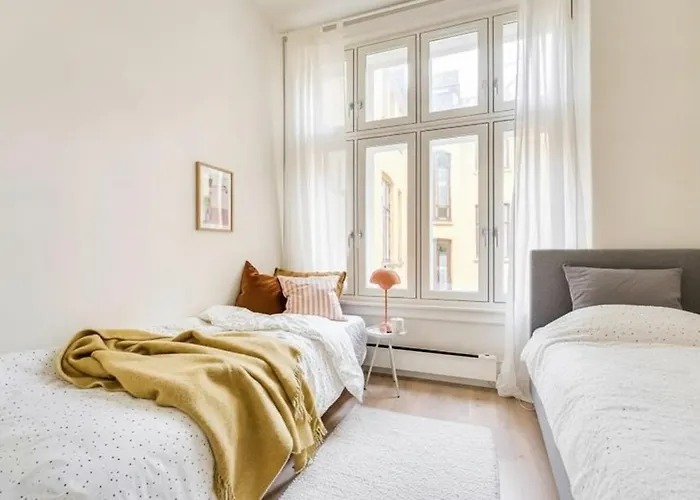 Modern 3br In Center 아파트 오슬로